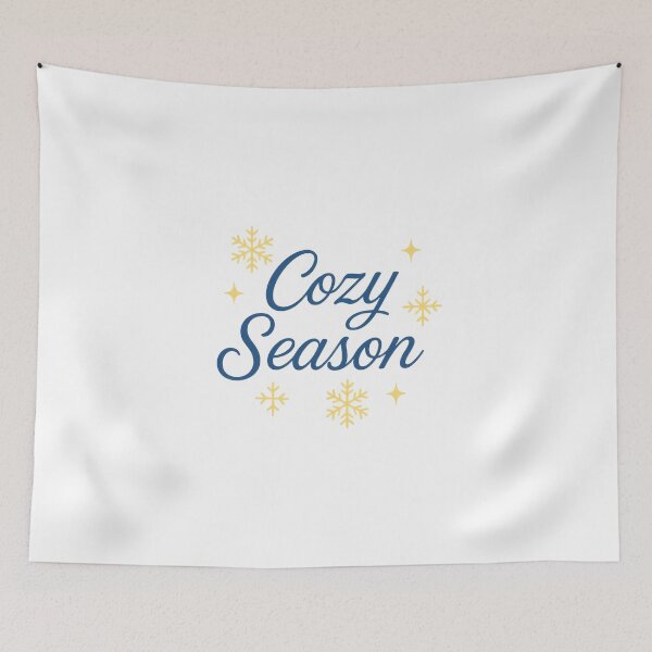 Item preview, Cozy season minimal Christmas typography designed and sold by olenapetol.