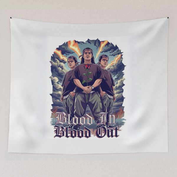 Item preview, Blood In Blood Out - Chicano Street Art designed and sold by SpiritGangsta.