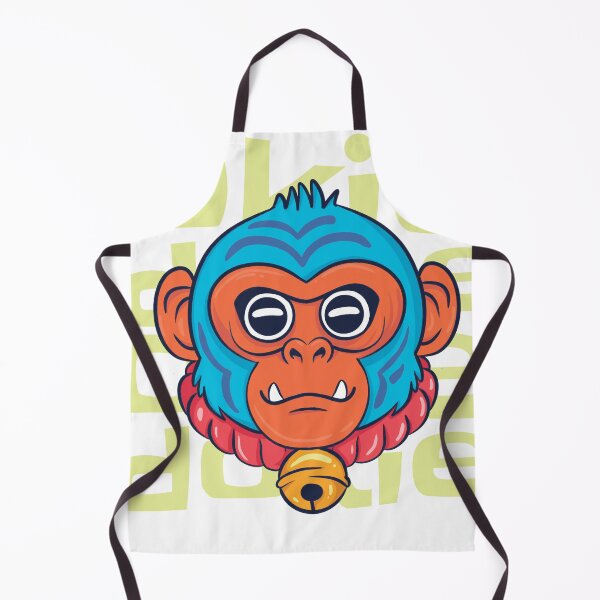 Item preview, Cool Blue Monkey Graphic Tee – Streetwear Animal Art designed and sold by EzekRenne.