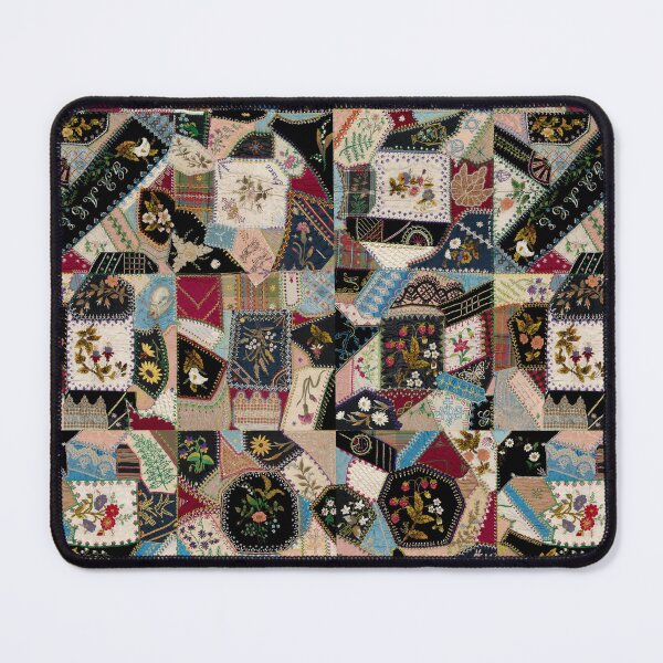 Item preview, Crazy Strawberry Quilt,1877, From the Met collection designed and sold by 2ndBloom.