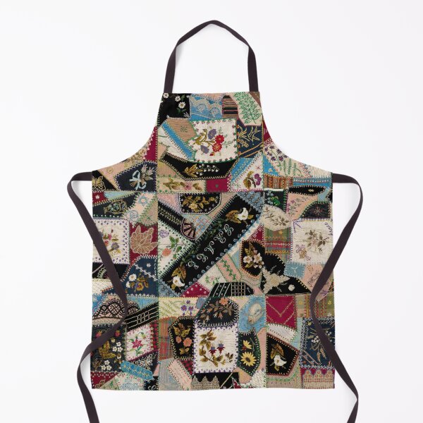 Item preview, Crazy Strawberry Quilt,1877, From the Met collection designed and sold by 2ndBloom.