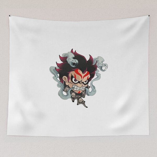 Item preview, Demon Masked Fighter with Burning Spirit designed and sold by Mr-MC-kitty.