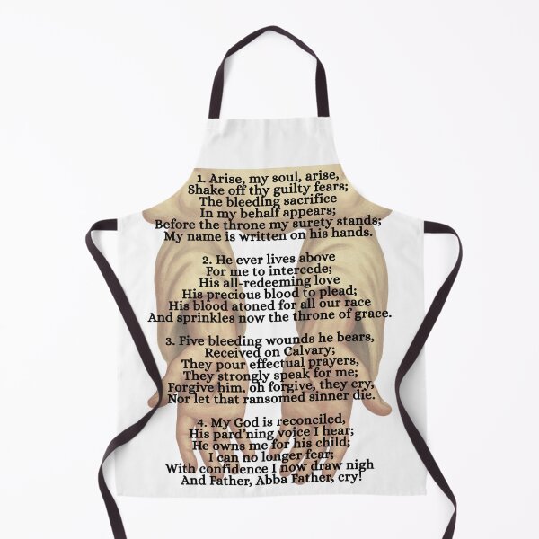 Item preview, Arise, My Soul, Arise – Charles Wesley Hymn with Christ’s Sacred Hands designed and sold by stella literarium.