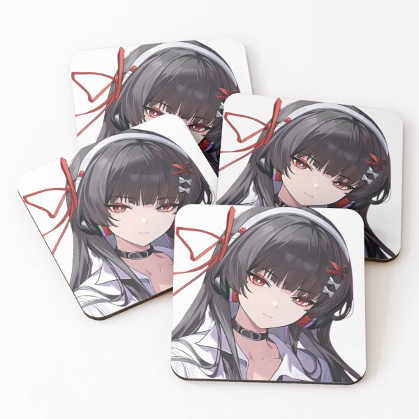 Item preview, Olas Borrascosas Chisa con auriculares designed and sold by KomiArts.
