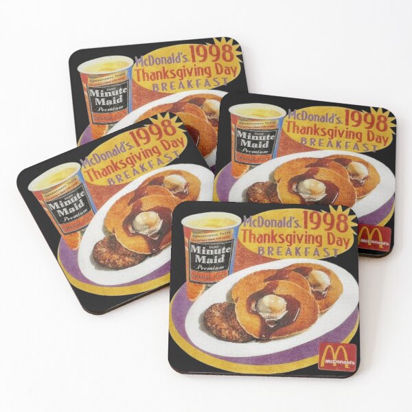 Item preview, McD's Thanksgiving Breakfast 1998 Vintage Repop designed and sold by StrangeBootique.