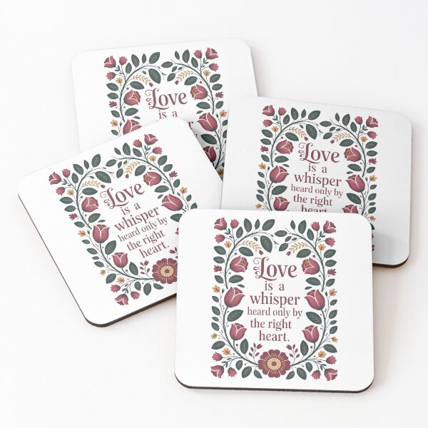 Item preview,  Love Is a Whisper Heard Only by the Right Heart designed and sold by Art-Arcade6.