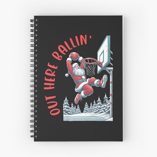 Item preview, Out Here Ballin' Santa Play Basketball Christmas Sport Love designed and sold by FrankIsabel.