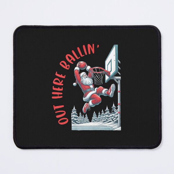 Item preview, Out Here Ballin' Santa Play Basketball Christmas Sport Love designed and sold by FrankIsabel.
