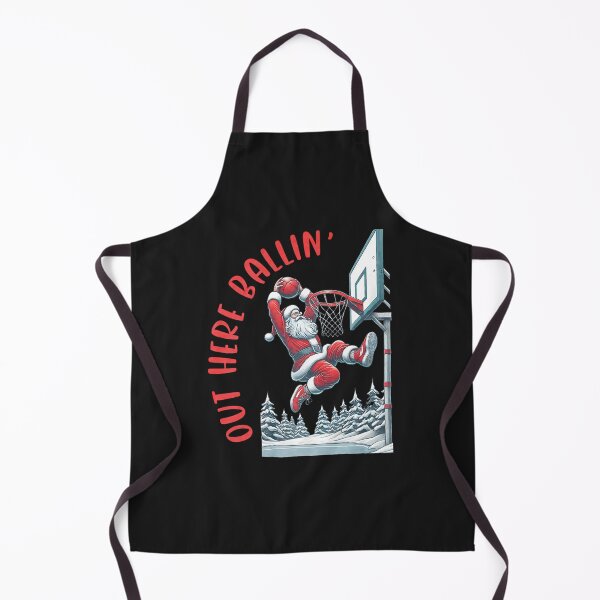 Item preview, Out Here Ballin' Santa Play Basketball Christmas Sport Love designed and sold by FrankIsabel.