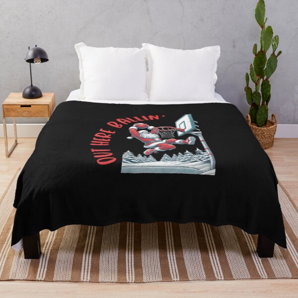 Item preview, Out Here Ballin' Santa Play Basketball Christmas Sport Love designed and sold by FrankIsabel.