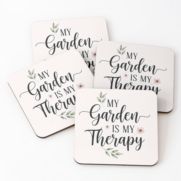 Item preview, My Garden Is My Therapy – Gardening Lover Gift Design designed and sold by FitEnvy.