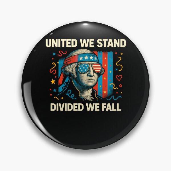 Item preview, United We Stand Divided We Fall America Strongest forever designed and sold by SkeletonsDanger.