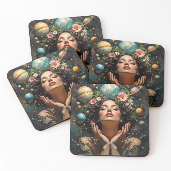 Item preview, Cosmic Bloom designed and sold by Neon Nova Studio.