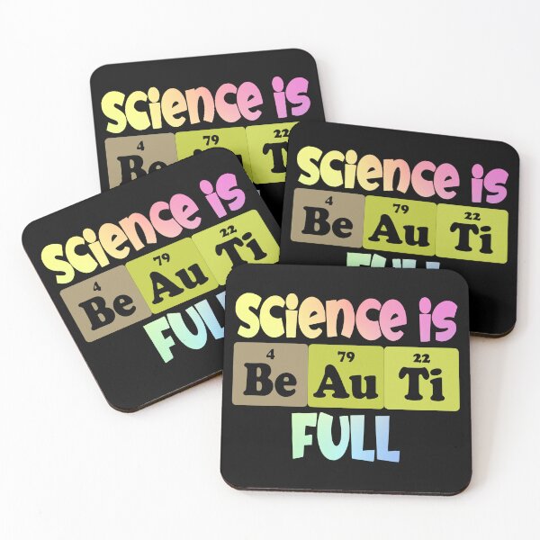 Item preview, Science Is Beautiful – Chemistry Humor Pun for Science Lovers designed and sold by ScienceCorner.