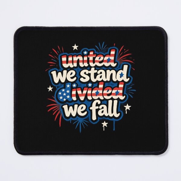 Item preview, United We Stand Divided We Fall Patriot Pride designed and sold by SkeletonsDanger.
