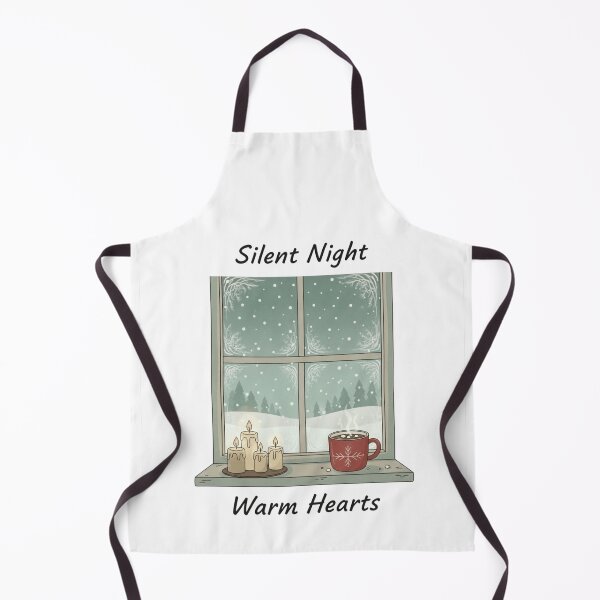 Item preview, Silent Night, Cozy Winter and Warm Hearts designed and sold by ARTofBito.