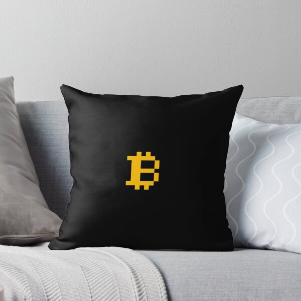 Item preview, Bitcoin Logo Retro Pixel Game - Yellow designed and sold by CyberRex.
