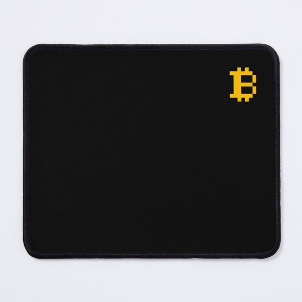 Item preview, Bitcoin Logo Retro Pixel Game - Yellow designed and sold by CyberRex.