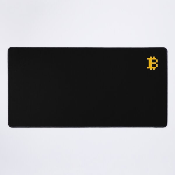 Item preview, Bitcoin Logo Retro Pixel Game - Yellow designed and sold by CyberRex.