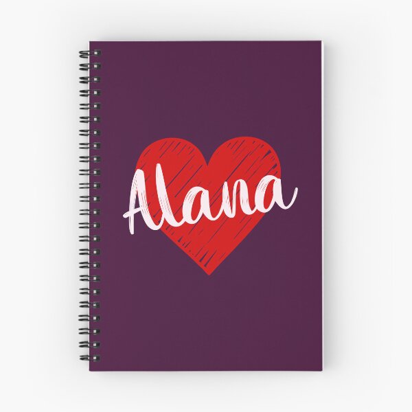 Item preview, Alana Name Red Heart designed and sold by Jeallan Designs.