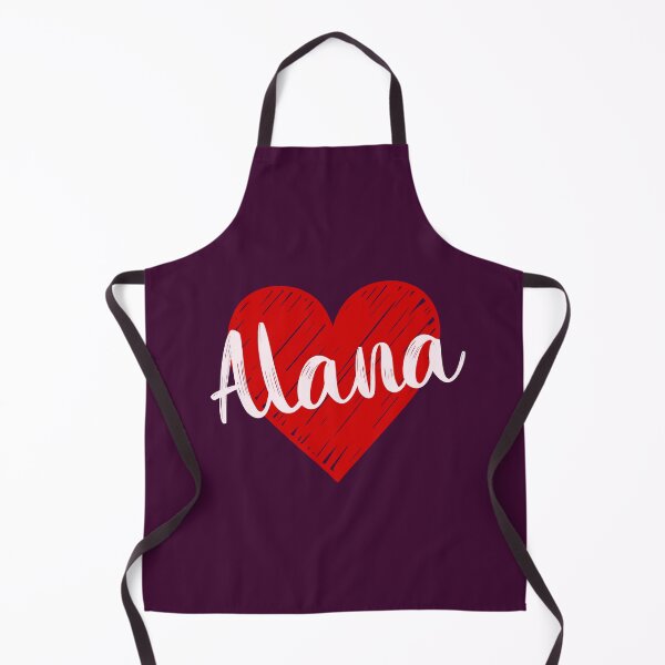 Item preview, Alana Name Red Heart designed and sold by Jeallan Designs.