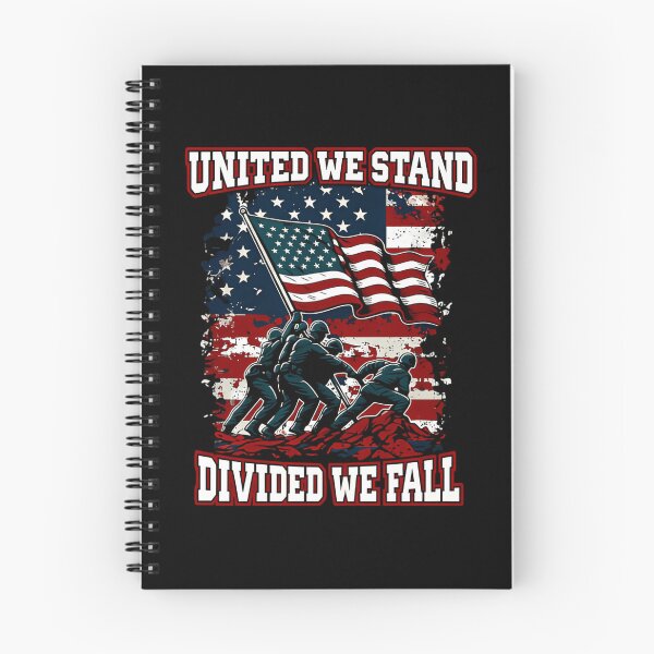 Item preview, United We Stand Divided We Fall Red White Blue designed and sold by SkeletonsDanger.