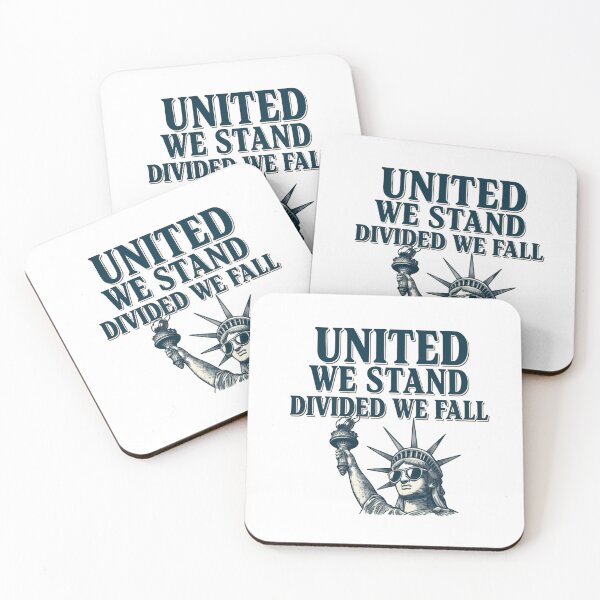 Item preview, United We Stand Divided We Fall American Spirit designed and sold by SkeletonsDanger.