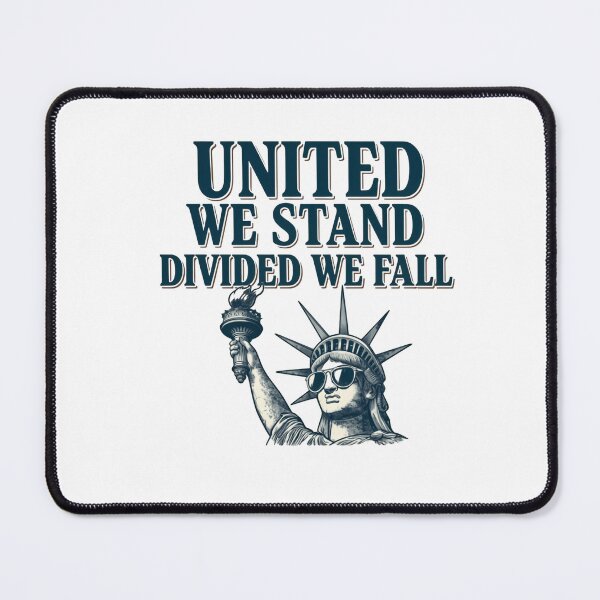 Item preview, United We Stand Divided We Fall American Spirit designed and sold by SkeletonsDanger.