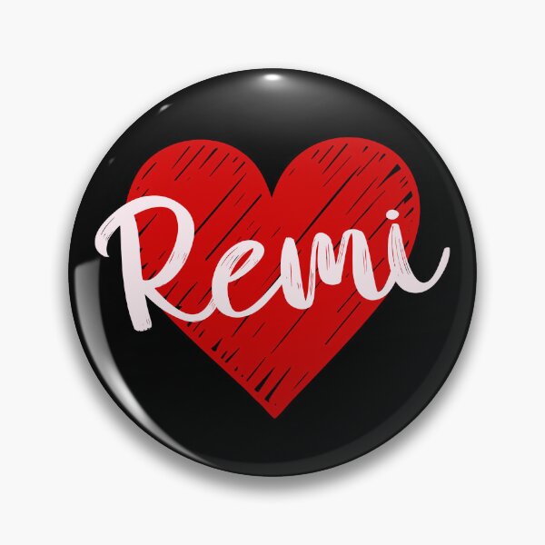 Item preview, Remi Name Red Heart  designed and sold by Jeallan Designs.
