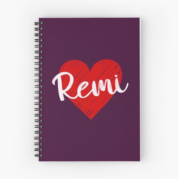 Item preview, Remi Name Red Heart  designed and sold by Jeallan Designs.