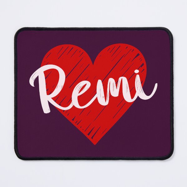 Item preview, Remi Name Red Heart designed and sold by Jeallan Designs.