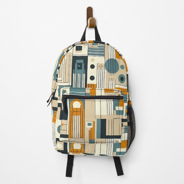 Item preview, Bauhaus - Movement - Geometric Shapes Linear Modern Art designed and sold by Mermaid's Whimsy.