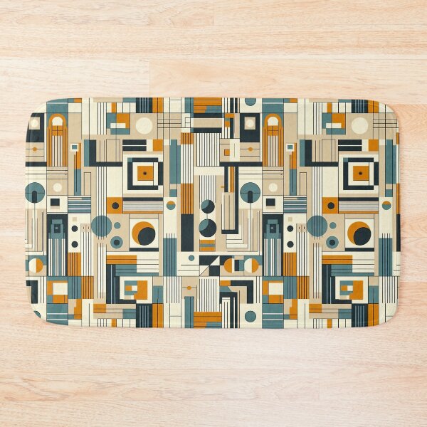 Item preview, Bauhaus - Movement - Geometric Shapes Linear Modern Art designed and sold by Mermaid's Whimsy.