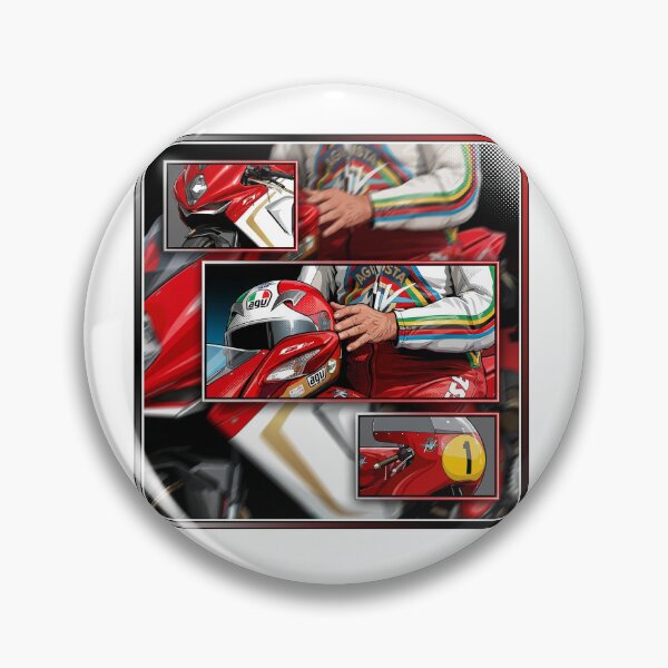 Item preview, Giacomo Agostini - Motorsport Legend designed and sold by enzoade.