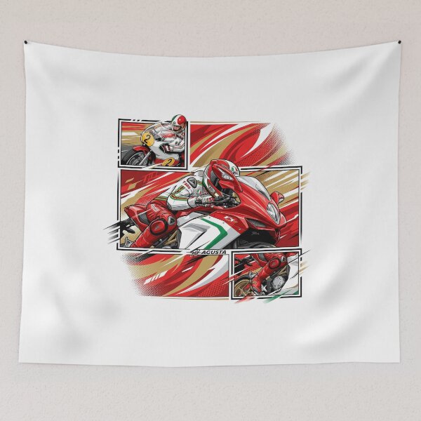 Item preview, Giacomo Agostini and Mv Agusta - Motorsport Legend designed and sold by enzoade.