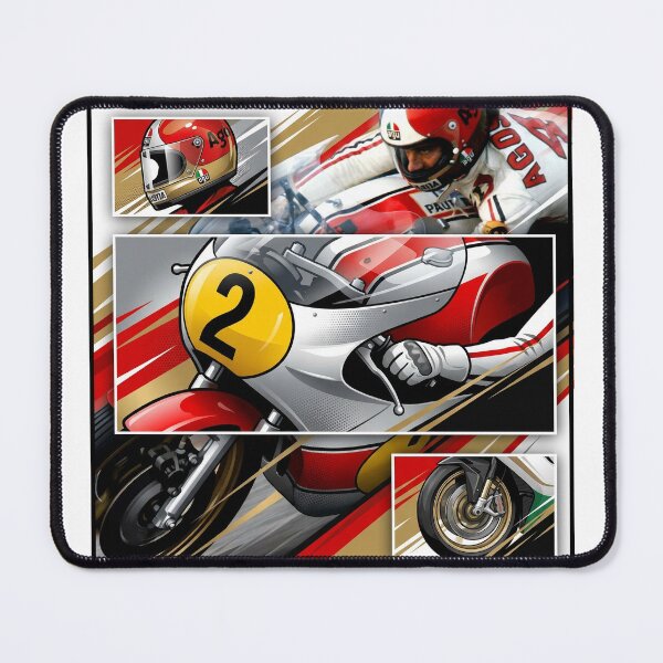 Item preview, Giacomo Agostini - Motorsport Legend designed and sold by enzoade.