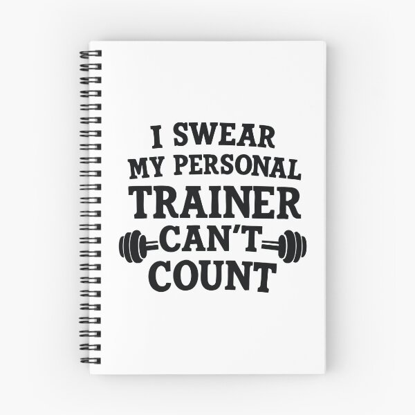 Item preview, i swear my personal trainer can't count designed and sold by CloudyPress.