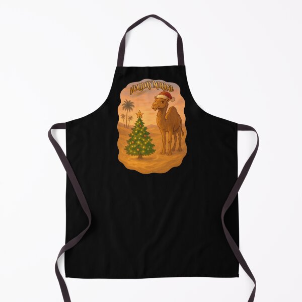 Item preview, Desert Christmas Camel – Holiday Mirage Art designed and sold by Kotalo.