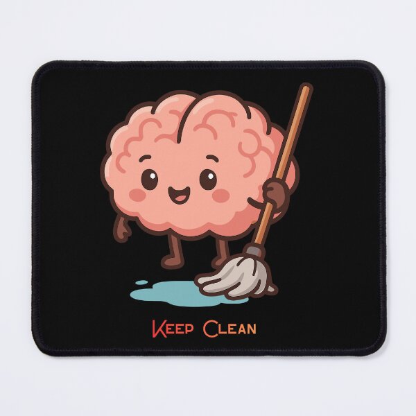 Item preview, Keep Clean The Mind Positive Thoughts and Clarity designed and sold by THEVONZA.