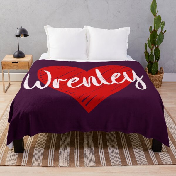 Item preview, Wrenley Name Red Heart designed and sold by Jeallan Designs.