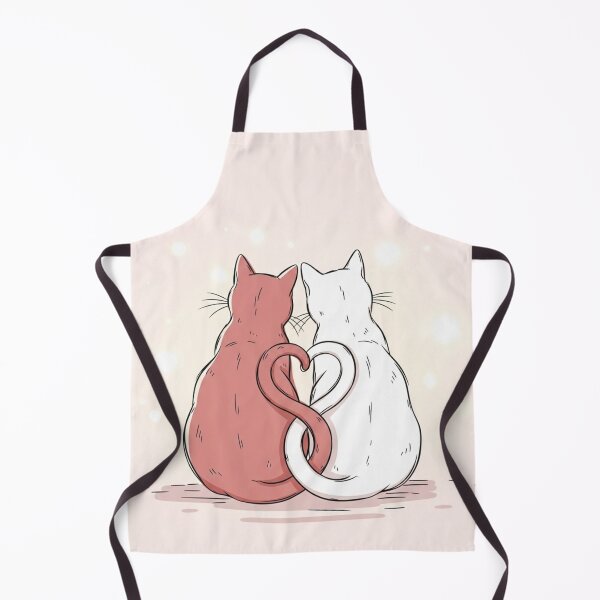 Item preview, Cats in Love Heart Tails designed and sold by PetJoyPrintsCO.