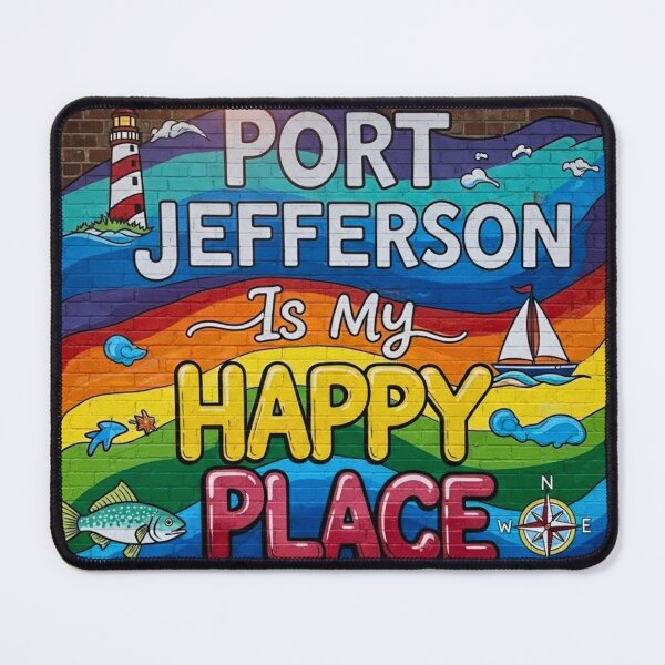 Item preview, Port Jefferson is my happy place | Port Jefferson Local Pride Gift designed and sold by FitEnvy.