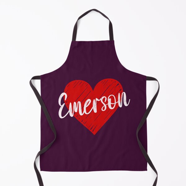 Item preview, Emerson Name Red Heart  designed and sold by Jeallan Designs.