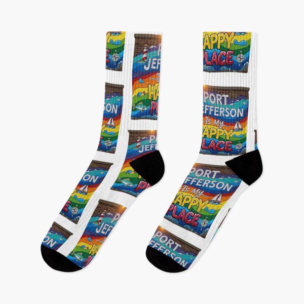 Item preview, Port Jefferson is my happy place  | Port Jefferson Local Pride Gift designed and sold by FitEnvy.