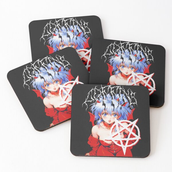 Item preview, COFFINS Red Witch Pentagram - Satanic Cute designed and sold by CoffinsArt.