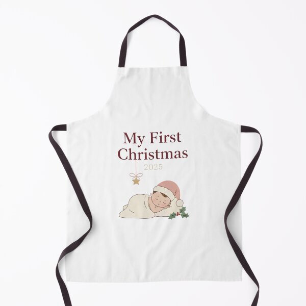 Item preview, My First Christmas 2025 Design - Baby's First Holiday, Cute Minimalist Keepsake Art designed and sold by kinany00.