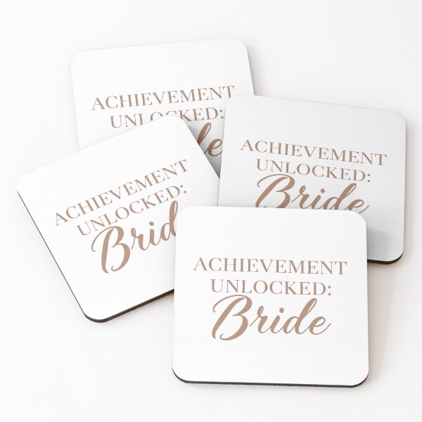 Item preview, Achievement Unlocked Bride designed and sold by Noah V's Merch.