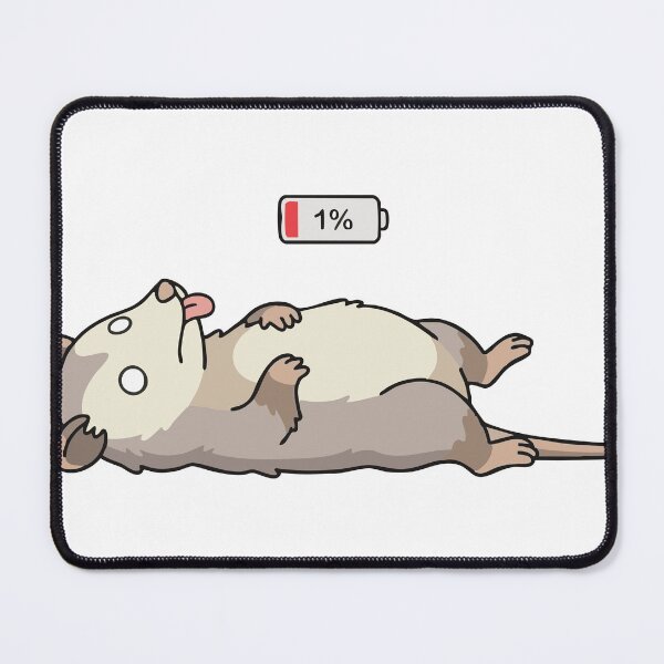 Item preview, Possum Offline, Low Battery Burnout Meme designed and sold by BambaKchula.
