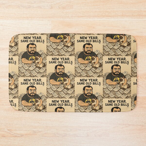 Item preview, New Year, Same Old Bills designed and sold by Wildched Artistry.
