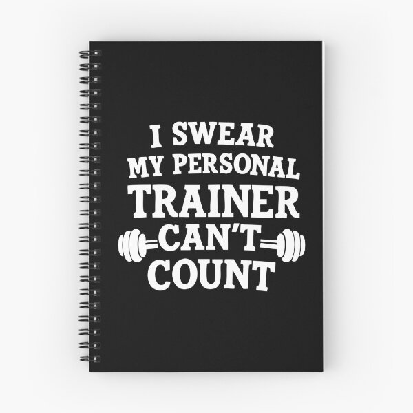 Item preview, i swear my personal trainer can't count designed and sold by CloudyPress.